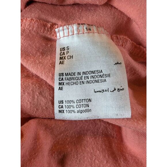 Charter Club Intimates Nightgown Women's Small Coral Floral Cotton Sleeveless - Picture 9 of 9